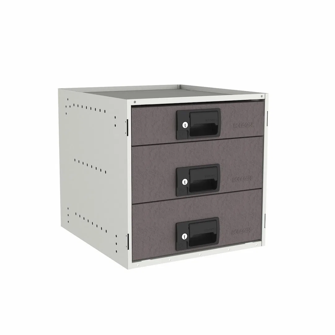 RCKIT40/8 – ROLACASE Van Storage System Cabinet, Series 4 Van Storage System Shelf Mount 16.5 Inch Width x 18.1 Inch ...